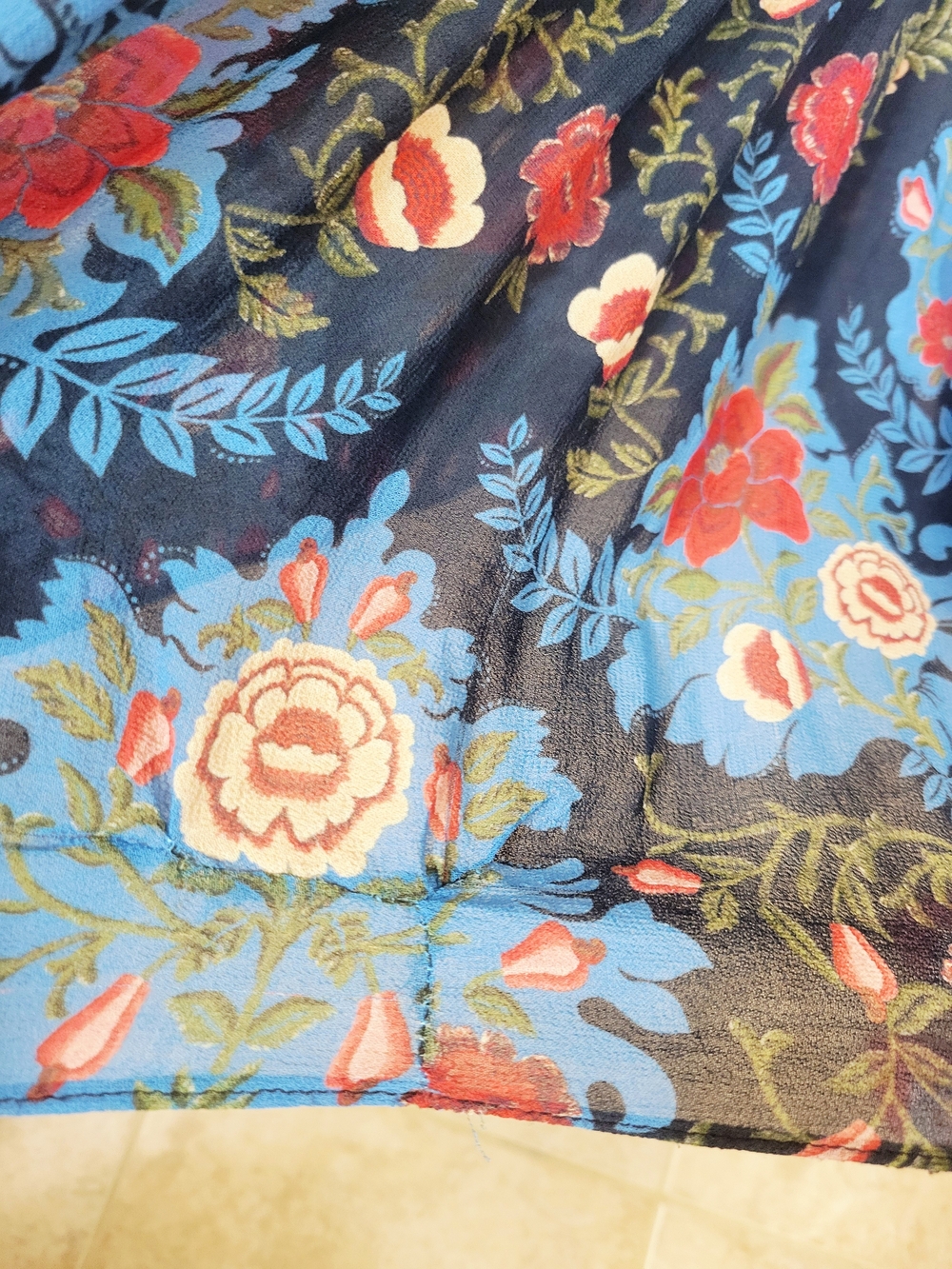 Farm Rio Arabesque Floral Gown - Picture 12 of 13